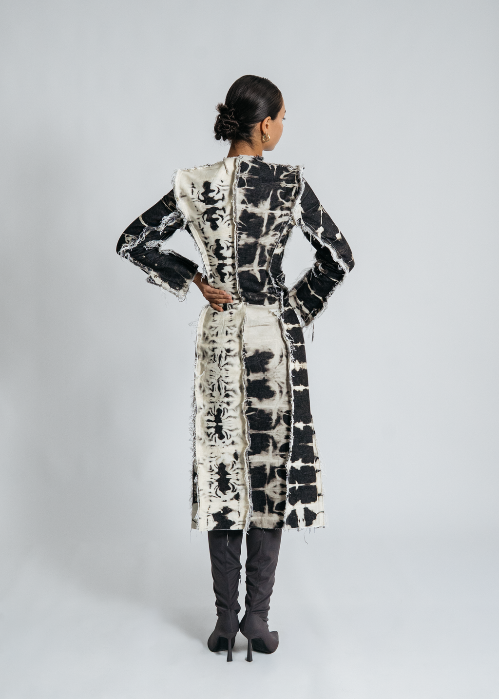 [SYSTEM ID: ERROR_503: Black Undetected Pattern Dress]