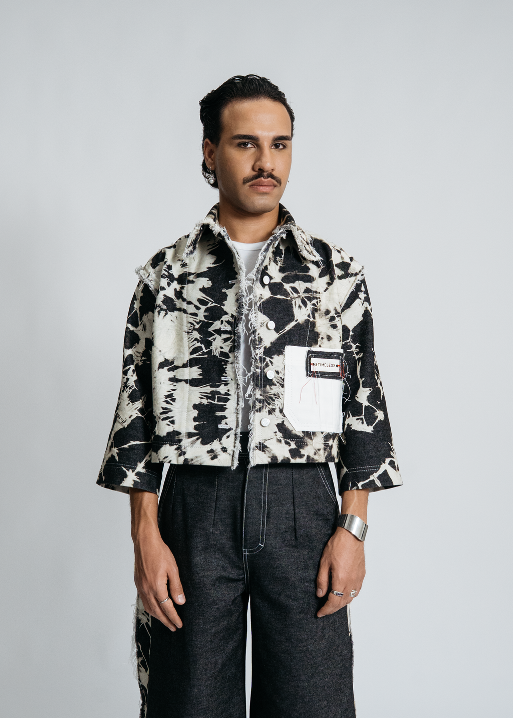 [SYSTEM ID: ERROR_409 – Black Dual Path Overshirt]