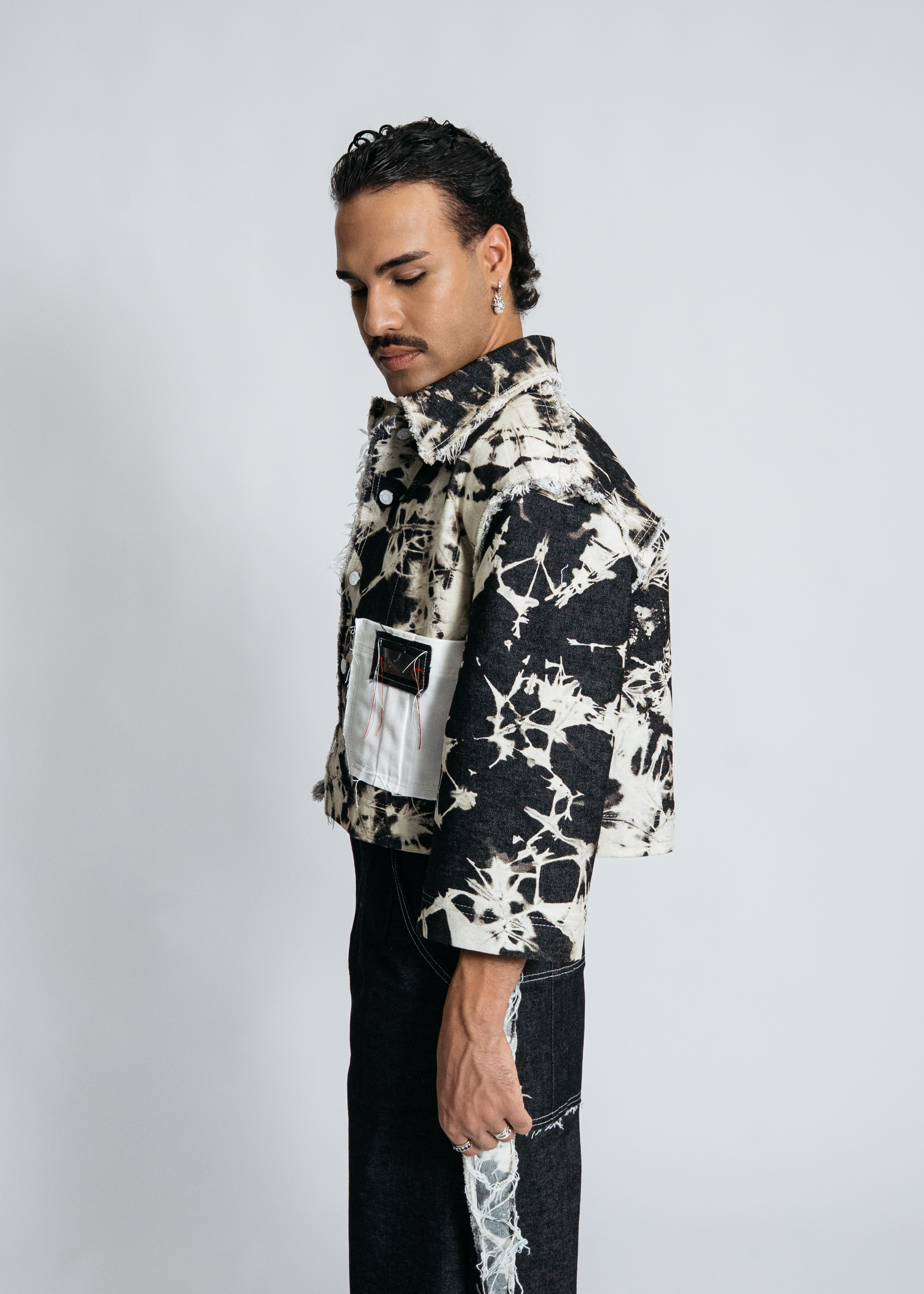 [SYSTEM ID: ERROR_409 – Black Dual Path Overshirt]