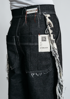 [SYSTEM ID: ERROR_101 – Black Cut-Off Signal Jorts]