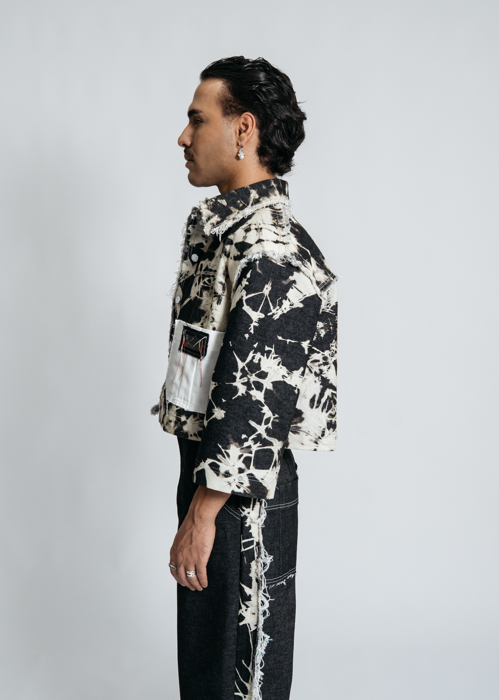 [SYSTEM ID: ERROR_409 – Black Dual Path Overshirt]