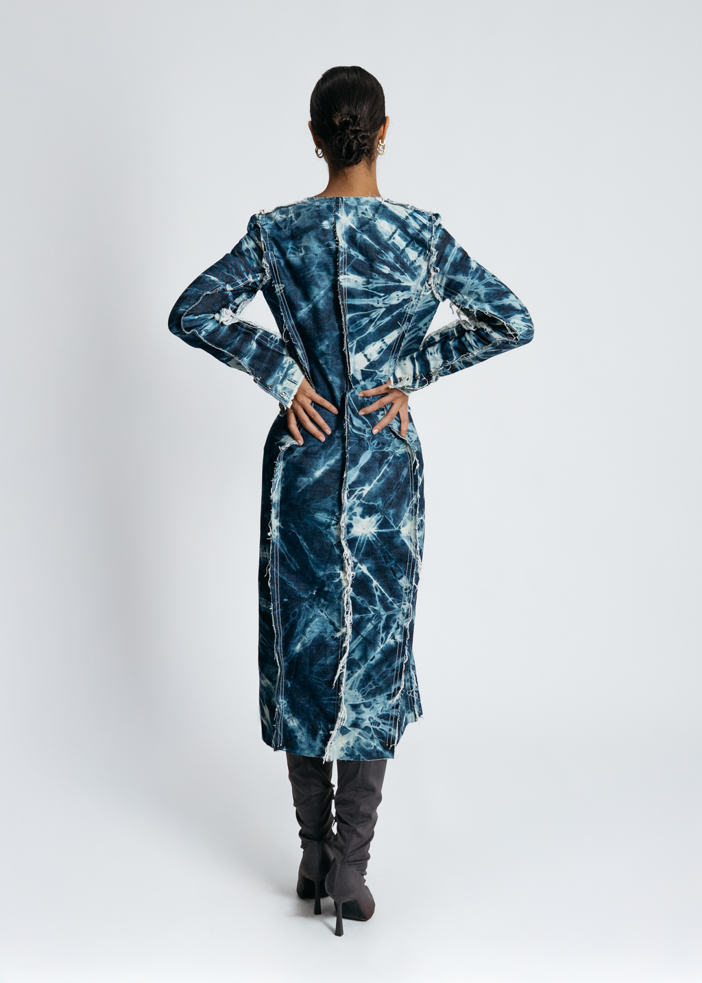 [SYSTEM ID: ERROR_503: Blue Undetected Pattern Dress]