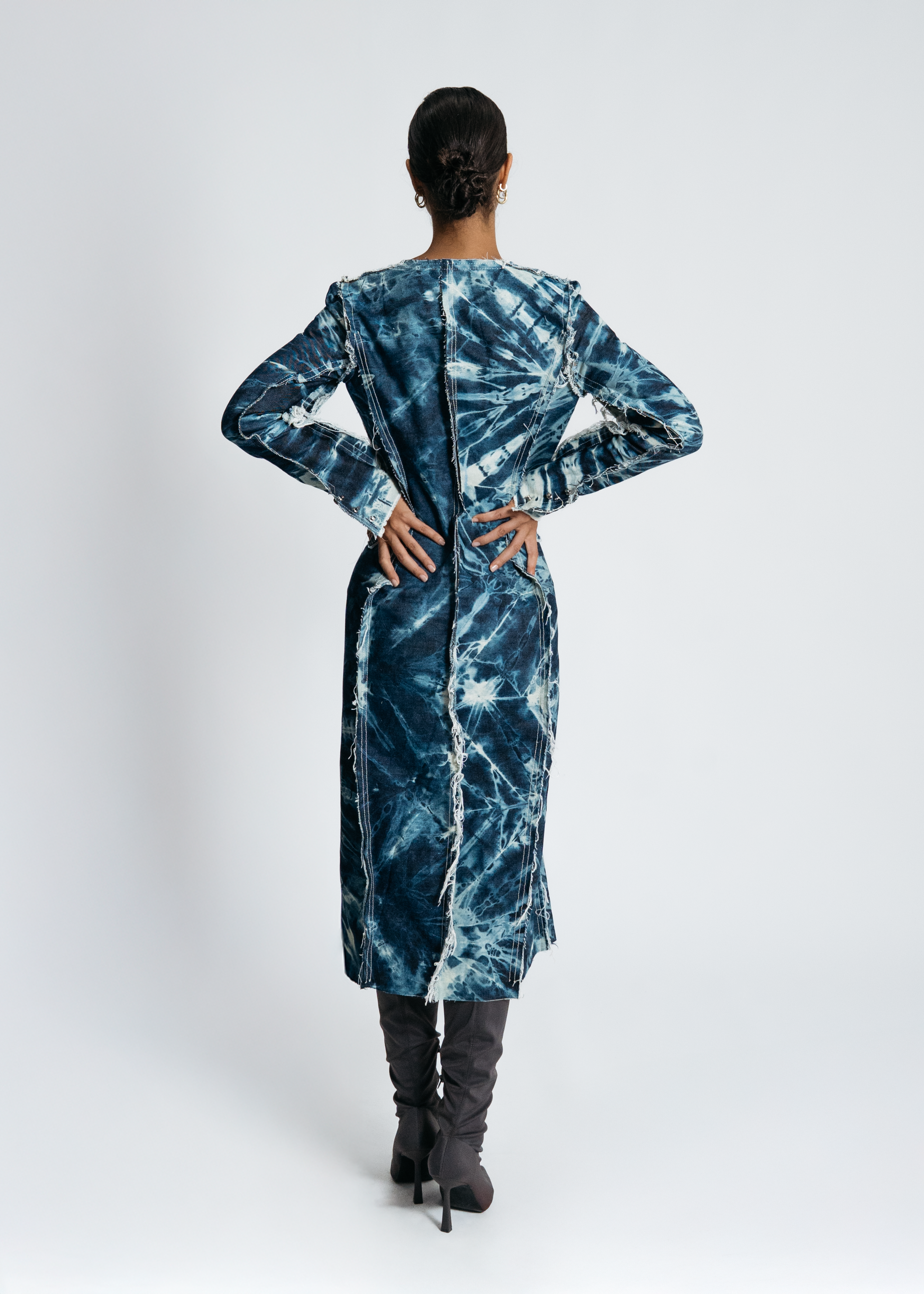 [SYSTEM ID: ERROR_503: Blue Undetected Pattern Dress]