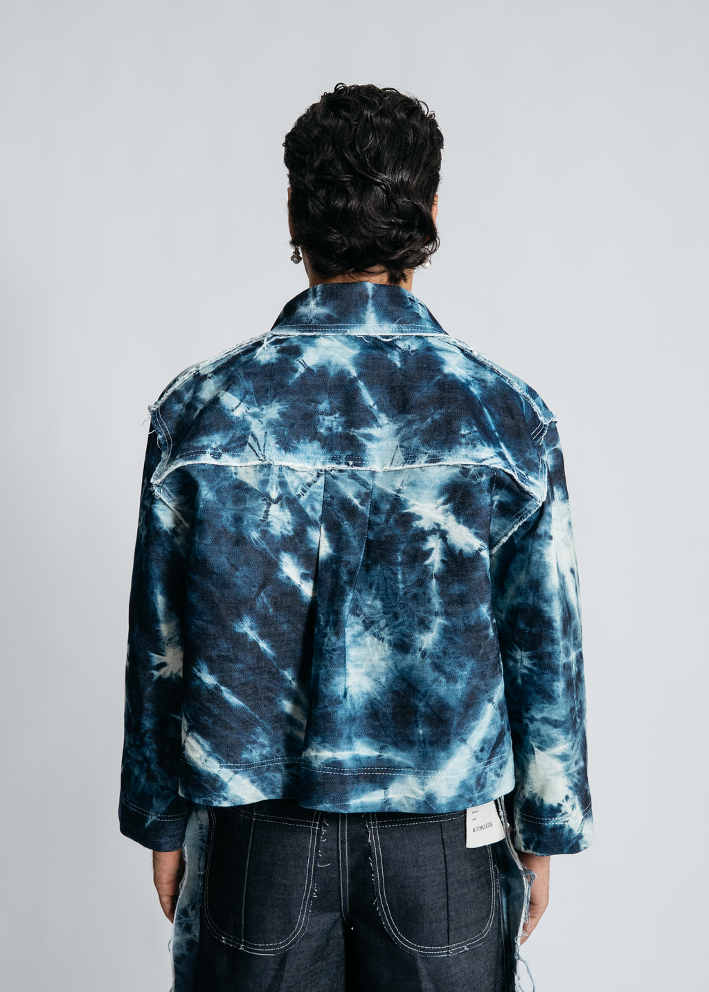 [SYSTEM ID: ERROR_409 – Blue Dual Path Overshirt]