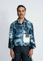 [SYSTEM ID: ERROR_409 – Blue Dual Path Overshirt]