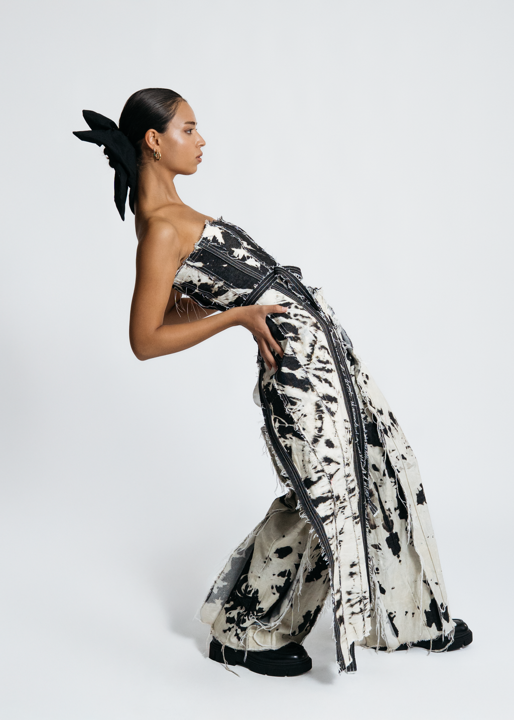 [SYSTEM ID: ERROR_400 – Black Rhythm Disrupted Corset]