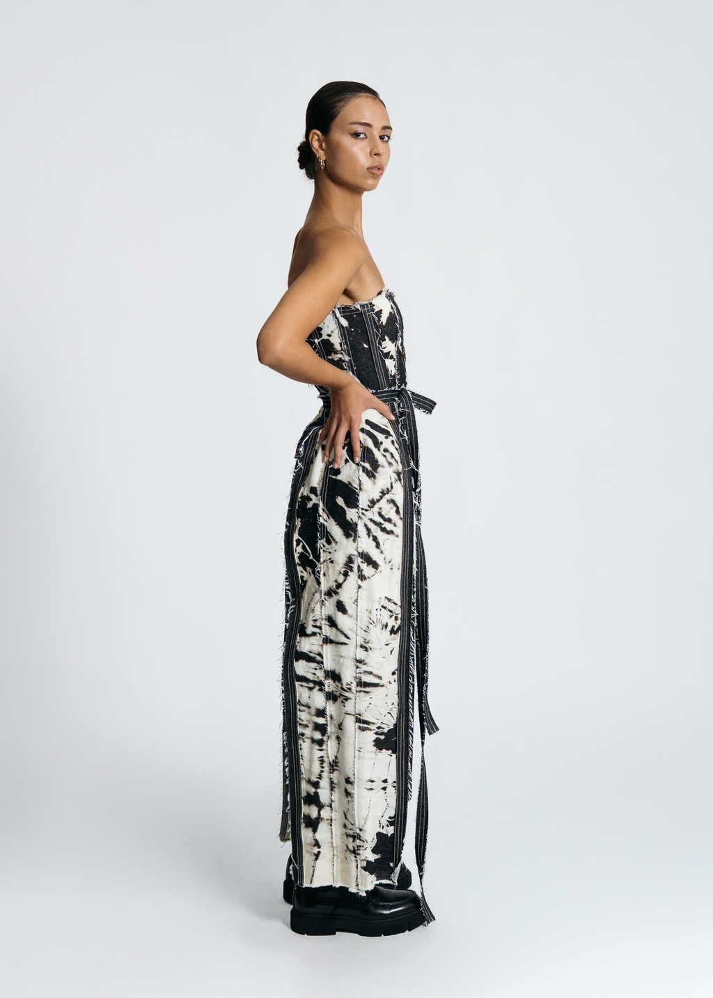 [SYSTEM ID: ERROR_400 – Black Rhythm Disrupted Corset]