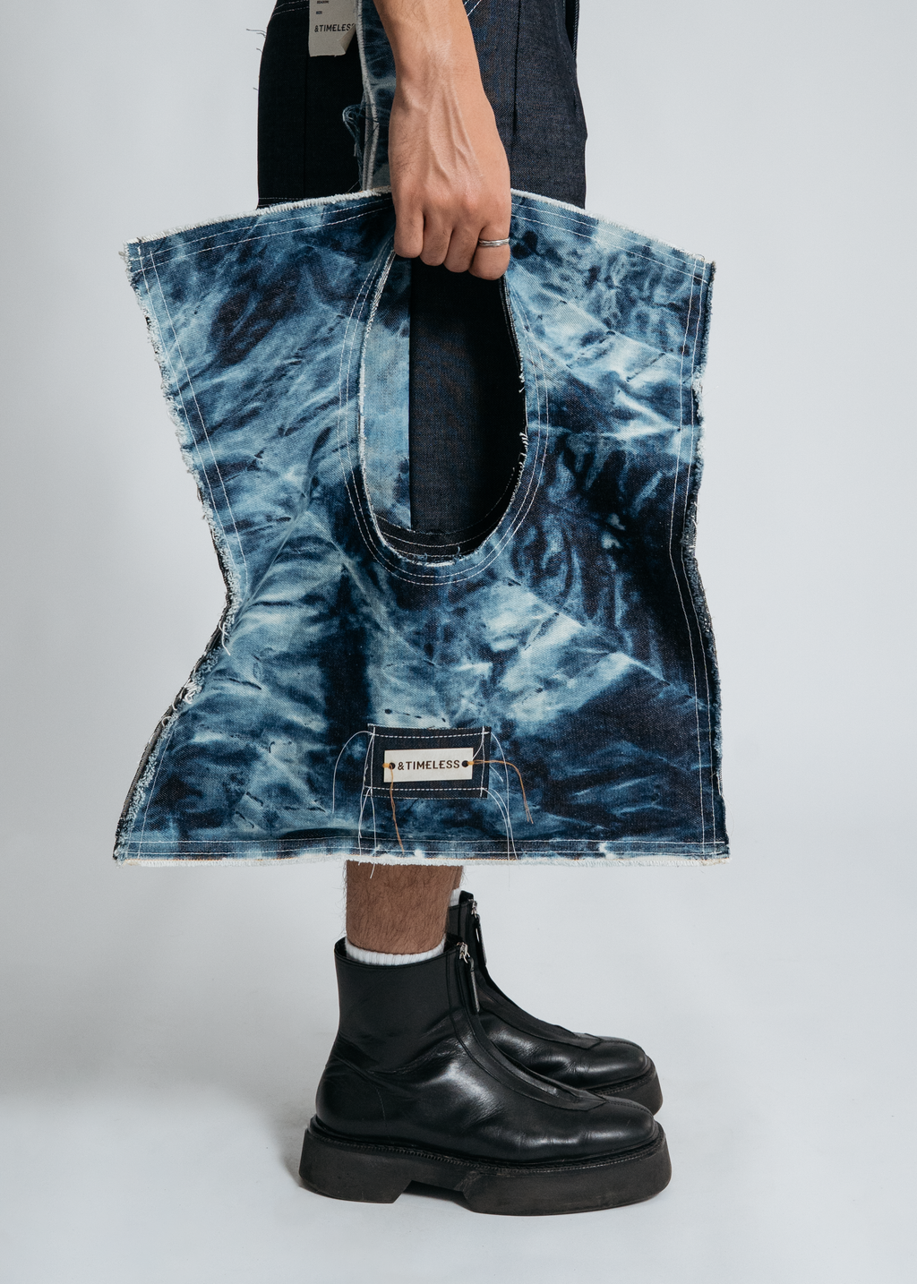 [SYSTEM ID: ERROR_302 – Blue System Breach Tote Bag]
