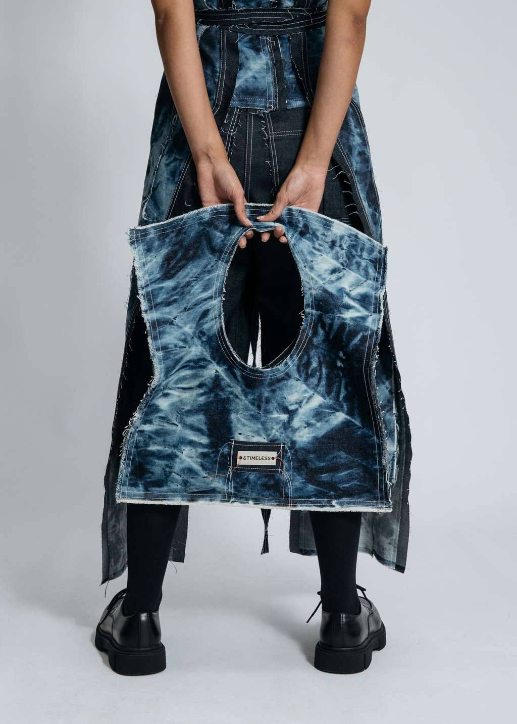 [SYSTEM ID: ERROR_302 – Blue System Breach Tote Bag]