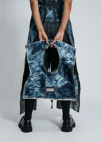 [SYSTEM ID: ERROR_302 – Blue System Breach Tote Bag]